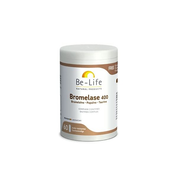 Be-Life - Bromelase 400-60 Gel