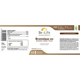 Be-Life - Bromelase 400-60 Gel