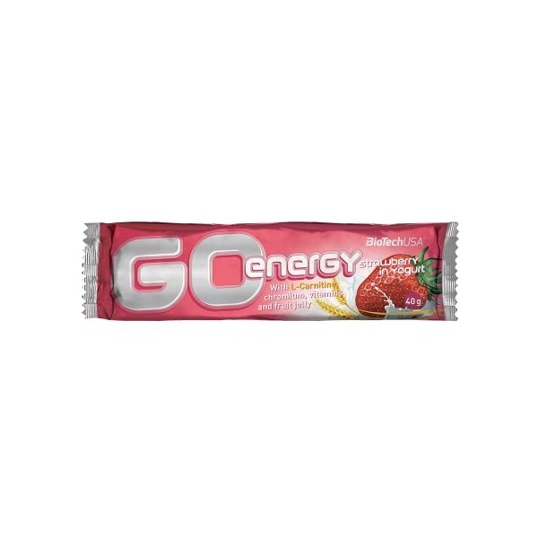 GO Energy Bar, Strawberry Yogurt - 32 x 40g