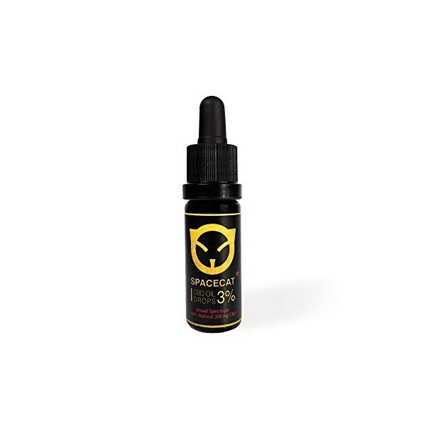 HUILE DE CBD 3% 300MG 10ML CANNABIS CHANVRE PLEIN SPECTRE RICHE EN BIO 100% CANNABIDIOL NATUREL ET ÉCOLOGIQUE