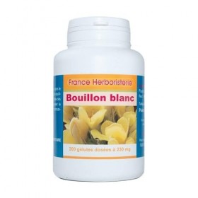 GELULES BOUILLON BLANC 200 gélules dosées à 230 mg