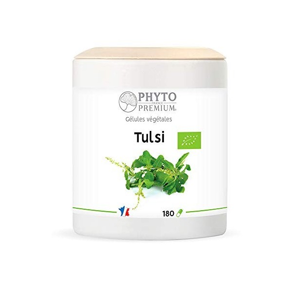 TULSI - Ocimum sanctum - 180 gélules 275 MG BIO 