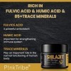 Shilajit, Pure Shilajit Resin 30g, Riche en Acide Fulvique et Oligo-éléments, Végétalien, Système Immunitaire et Booster de V