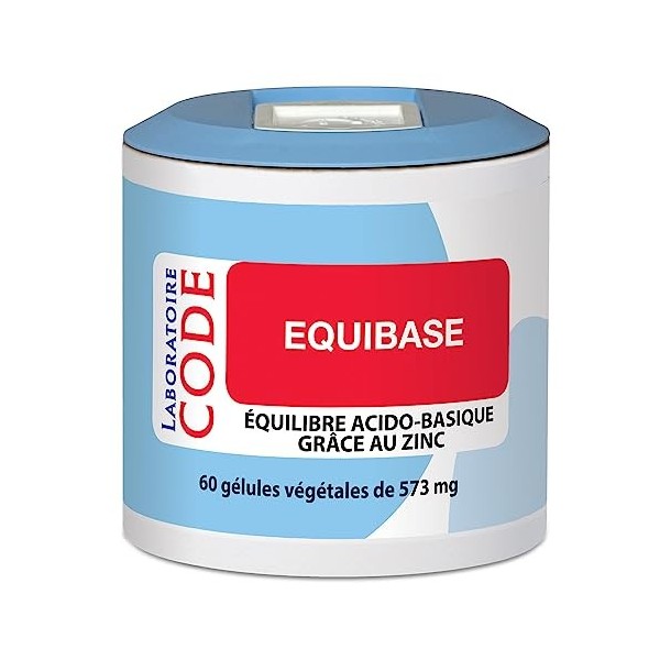 Laboratoire CODE Equibase Pilulier de 60 Gélules de 573 mg