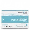 GRANIONS Potassium Aide à diminuer la faiblesse musculaire et les crampes Aide à la décontraction musculaire Potassium 80 mg 