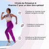 Citrate de Potassium Avec Vitamine C 1460mg Par Portion - 180 Comprimés Vegan, 3 Mois - Contribue au Bon Fonctionnement du Sy