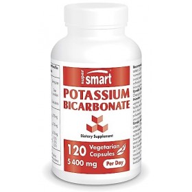 Bicarbonate de Potassium 5400 mg Par Jour - Pression artérielle - Contribue à Optimiser le Système Nerveux et la Fonction Mus