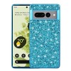 Miagon Glitter Coque pour Samsung Galaxy S23,Placage Cadre Paillette Brillant Paillette Très Mince Anti Choc Silicone Bumper 