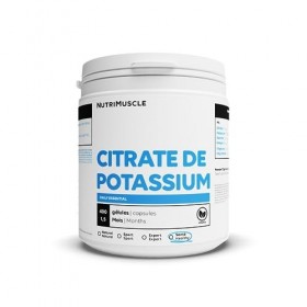 Citrate de Potassium 100% Pur | Minéraux de qualité • Dosé pour les sportifs • Pour la récupération & lénergie • Prévention 