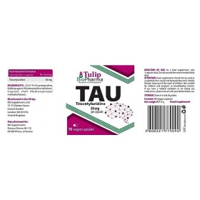 Tau triacétyluridine 50 mg 90 gélules végétaliennes, testées en laboratoire, supplément haute résistance