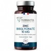 ZINC Bisglycinate Pur | Complément Alimentaire Zinc Breveté TRAACS | Assimilation Supérieure au Zinc Citrate et Gluconate +4