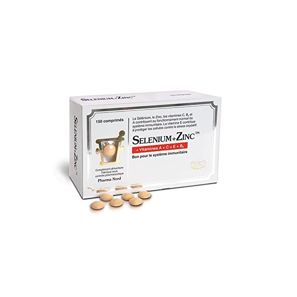 Selenium + Zinc 150 Comprimes Pharma Nord