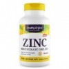 Healthy Origins, Zinc Bisglycinat Chelat, 50mg de Zinc, Dépôt - une Capsule tous les 2 Jours, 120 Capsules végétaliennes, Tes