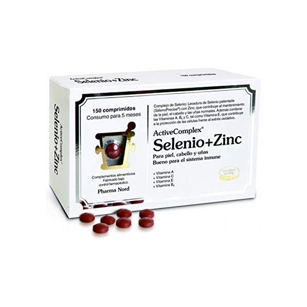 PHARMA NORD 199867 ACTIVECOMPLEX Selenio+Zinc 150comp, plastique