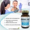 Immuno-Zinc -60 gélules capsules -* Forte concentration - 18 beinfaits reconnue par lEFSA- Immunité et protection cellulaire