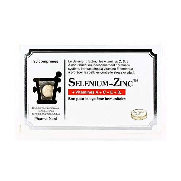 Pharma Nord - Selenium+Zinc 90 Comprimés
