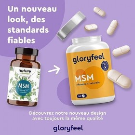 MSM Comprimés 2000mg + Vitamine C Naturelle Acérola , 365 Comprimés, Soutient les Articulations*, Hautement Dosé, Complément