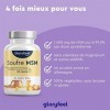 MSM Pur avec 99,9% de Méthylsulfonylméthane 365 Capsules , Soufre MSM Hautement Dosé 1600 mg par dose quotidienne , 100% Vé