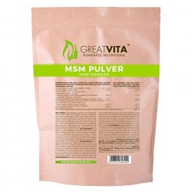 MeaVita Poudre MSM Pure à 99,9% Méthylsulfonylméthane 1 kg