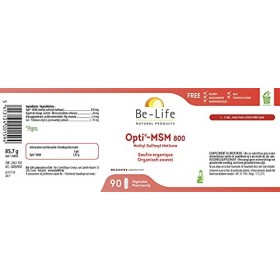 Be-Life - Opti-Msm 800-90 Gels