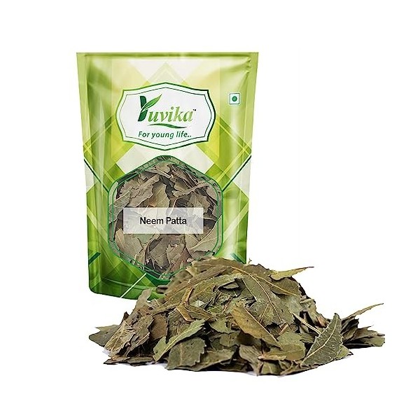 YUVIKA Neem Patta - Azadirachta Indica - Neem Leaves 400 Grams 