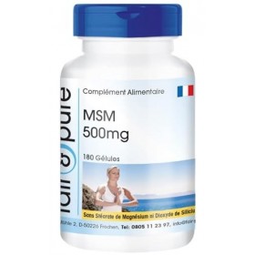 Fair & Pure® - MSM 500mg - méthylsulfonylméthane - végan - 180 gélules