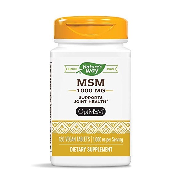 Natures Way - MSM 1000 mg - 120 Comprimés