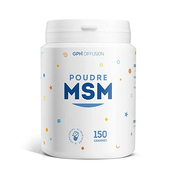 MSM en poudre - 150 g - GPH Diffusion