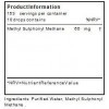 MSM Liquide de méthylsulphonométhane | 153 portions par récipient 65 mg | Fabriqué au Royaume-Uni | Rien ajouté