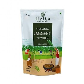 Jivika Organics Jaggery Powder 500gms