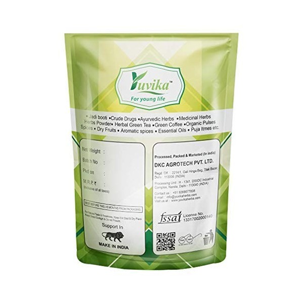 YUVIKA Mulethi Powder - Multhi Powder - Glycyrrhiza Glabra - Yashtimadhu - Jeshthamadha - Licorice Root 400 Grams 