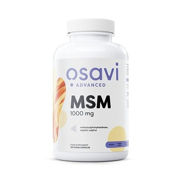 Osavi MSM, 1000mg - 120 vcaps