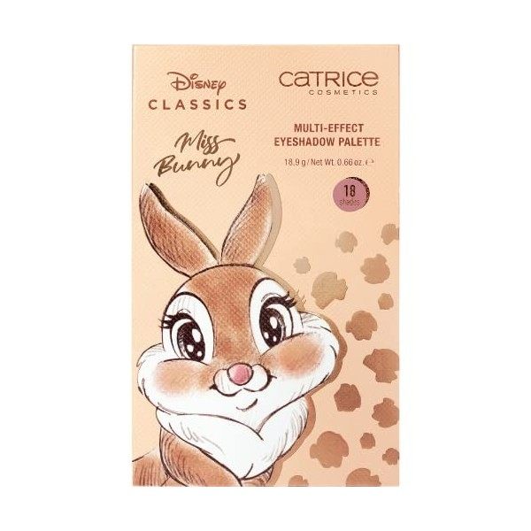 CATRICE DISNEY CLASSICS PALETA DE SOMBRAS DE OJOS MISS BUNNY 030 FLIRTATIOUS