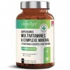 Multivitamines et Minéraux - 400 Comprimés Multivitamines Végétaliens - Approvisionnement 13 mois - 27 Vitamines et Minéraux 