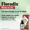 Salus Floradix Fer + Plantes - Formule Liquide Riche en Fer - Enrichi en Vitamine C pour une Meilleure Absorption - 500 ml