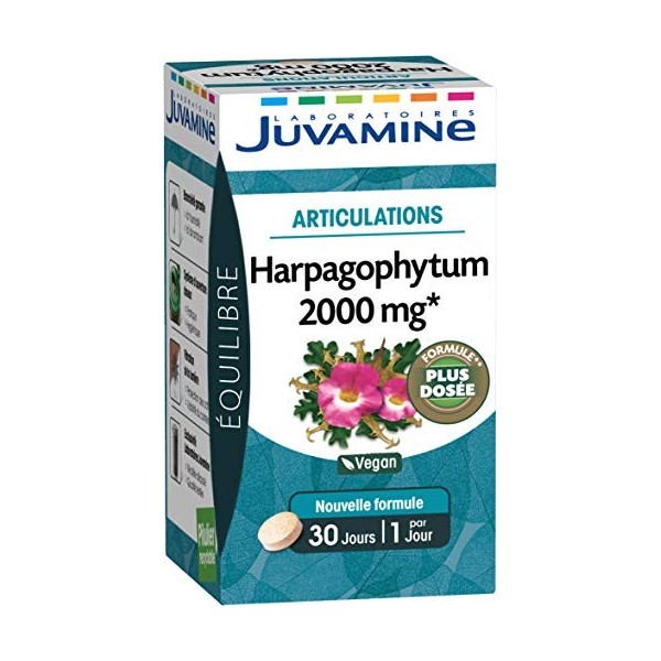 JUVAMINE - Articulations - Harpagophytum 2000 mg - 30 Comprimés