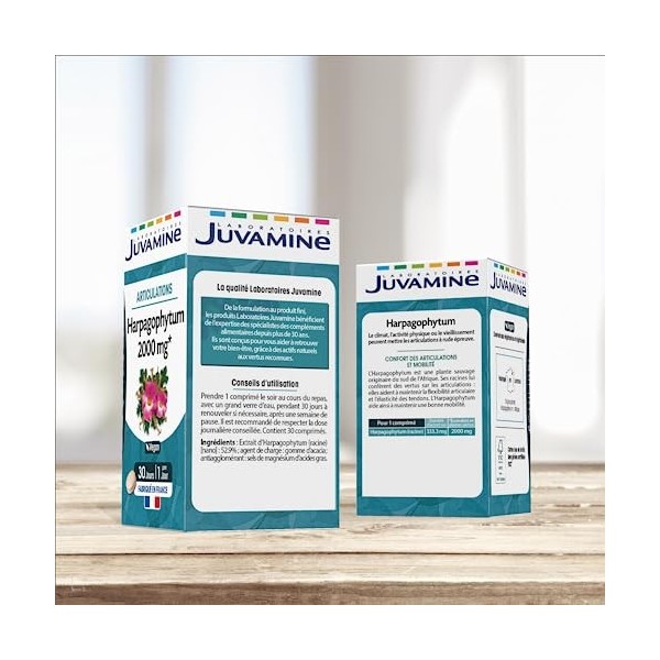 JUVAMINE - Articulations - Harpagophytum 2000 mg - 30 Comprimés