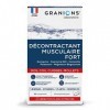 GRANIONS Décontractant Musculaire Fort | Apaise les contractures du dos, cou, cuisses, mollets I Douleurs Intenses | 5 minéra