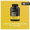 Optimum Nutrition Opti-Men, complément multivitaminé pour hommes avec vitamine D, vitamine C, vitamine B6 et acides aminés, n