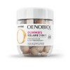 OENOBIOL GUMMIES Solaire 2 en 1 - Préparateur solaire - Autobronzant - Programme 1 mois - 60 Gummies - Arômes naturels fraise