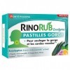 Forté Pharma - RinoRub Pastilles Gorge | Complément alimentaire Gorge - Maux de gorge, Cordes vocales | Huile essentielle dE