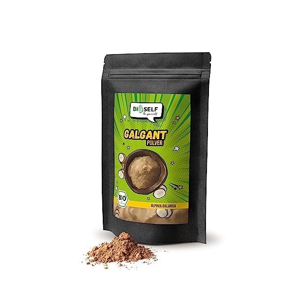 Bioself Poudre de galanga BIO Alpinia galanga 100 gr 