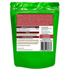 NAKURU | Petit Houx | Gamme Power | Fabriqué en France | "Fragon !" 90 Gélules de 325mg / Poids Net: 29,25g 