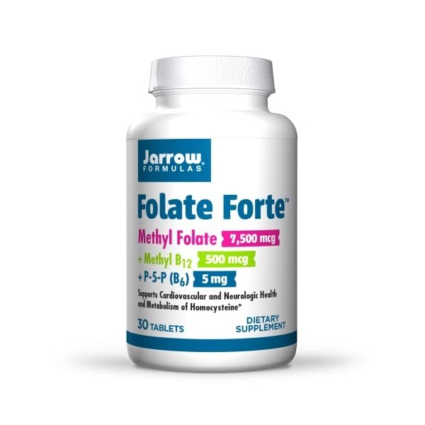 Jarrow Formulas Folate Forte - 30 tabs