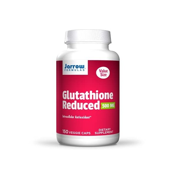 Jarrow Formulas Glutathione Reduced, 500mg - 150 vcaps