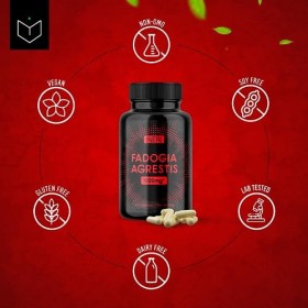 FADOGIA AGRESTIS 1000 mg Naturel 100% Pure | Booster Testosterone Homme Fortement Dosé | Musculation Complément Alimentaire |