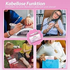 MOSKESON Ponceuse pour Ongles,11 en1 Lime à Ongles Électrique Professionnel avec lumière LED,Manucure et Pédicure Kit Lime à 