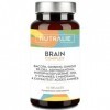 Nootropique Brain Focus - Memoire Booster - Concentration - Énergie - Vivacité Mentale - Ginkgo Biloba, Bacopa Monnieri, Chol