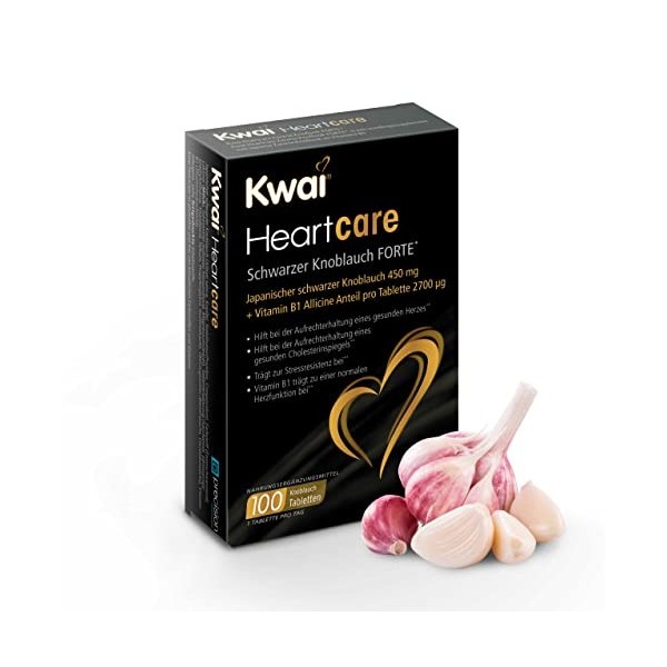 Kwai Heartcare Zwarte Knoflook FORTE 100 tabletten