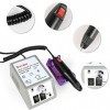 SunJas Ponceuse à Ongles Électrique Professionnelle Manucure Machine Ongles Electrique Kit Complet Ponceuse Électrique Profes